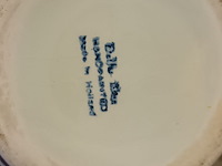 Lot 47 - vazen wit/blauw. 5 stuks - afbeelding 7 van  8