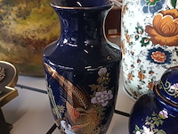 Lot 471 - vazen met goudfazanten. 4 stuks - afbeelding 2 van  4