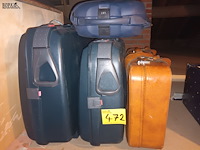 Lot 472 - valiezen. 4 stuks - afbeelding 1 van  3