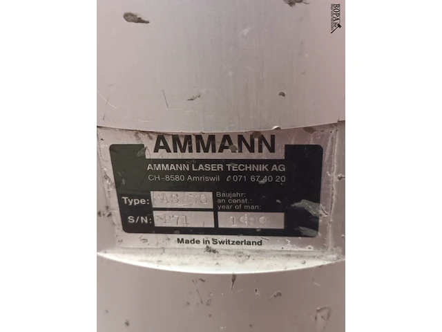 Lot 474 - ammann lasertoestel in koffer - afbeelding 5 van  5