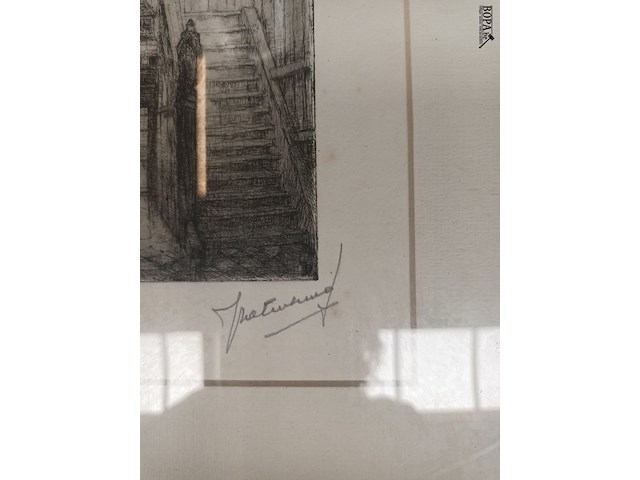 Lot 475 - kader traphal - afbeelding 3 van  3