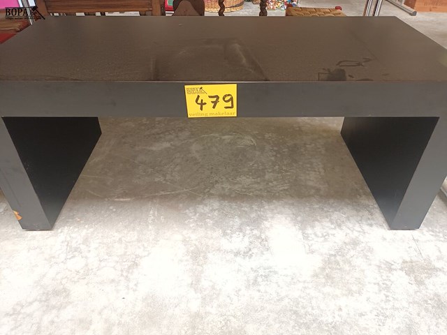Lot 479 - salontafel zwart - afbeelding 1 van  3