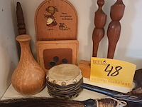 Lot 48 - houten deco. 13 stuks - afbeelding 2 van  4
