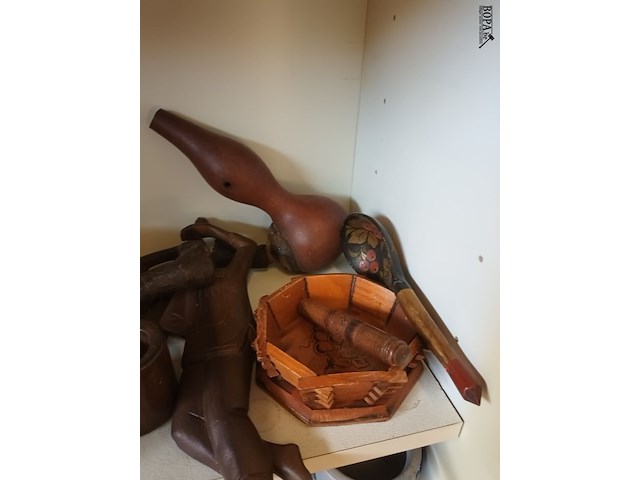 Lot 48 - houten deco. 13 stuks - afbeelding 4 van  4