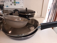 Lot 48 - kookpotten en pannen. 8 stuks - afbeelding 3 van  4