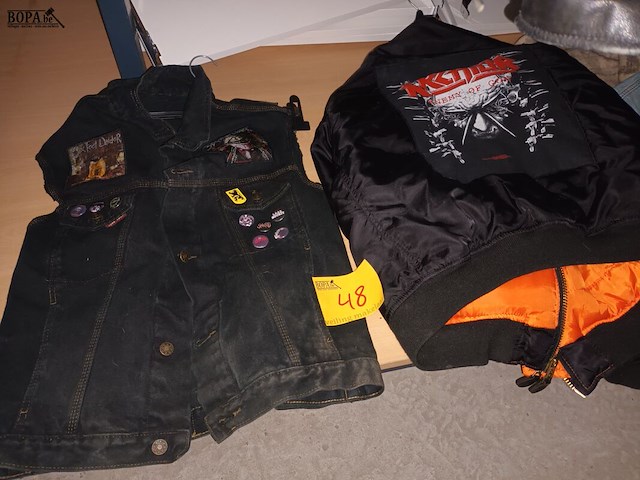 Lot 48 - metal jeans gillet en jas - afbeelding 1 van  5