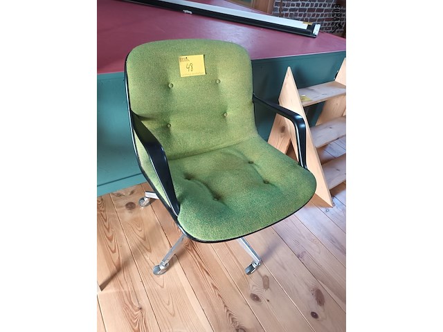Lot 48 - retro bureaustoel - afbeelding 1 van  3