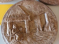Lot 48 - sierborden keramiek. 5 stuks - afbeelding 5 van  5