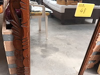 Lot 48 - vintage spiegel houten lijst - afbeelding 3 van  4