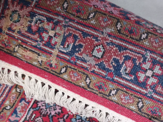 Lot 481 - handgeweven oosters tapijt. 7 stuks - afbeelding 3 van  9