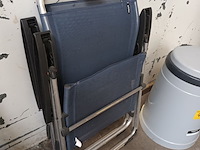 Lot 482 - plooistoelen lafuma. 2 stuks - afbeelding 3 van  4