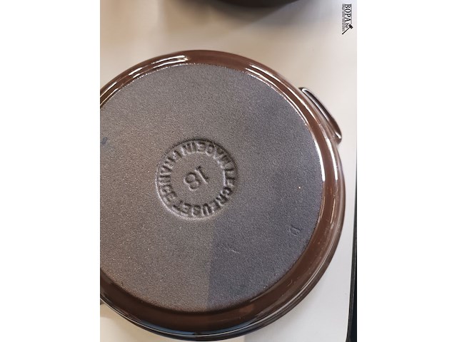 Lot 483 - ovenschaal le creuset. 4 stuks - afbeelding 3 van  3