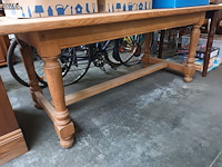 Lot 487 - eiken tafel - afbeelding 2 van  3