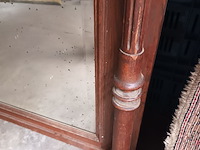 Lot 49 - antieke houten spiegel - afbeelding 3 van  4