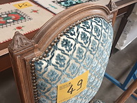 Lot 49 - antieke stoelen. 2 stuks - afbeelding 4 van  6