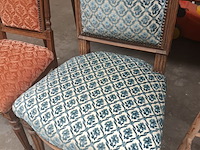 Lot 49 - antieke stoelen. 2 stuks - afbeelding 5 van  6