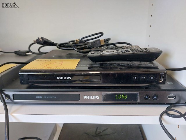 Lot 49 - dvd/cd-speler philips, 2 stuks - afbeelding 2 van  2
