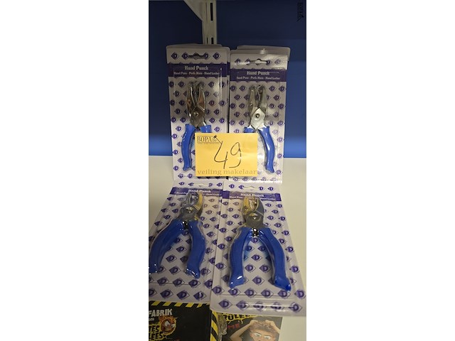 Lot 49 - hand pons knijpers nieuw 10 stuks - afbeelding 1 van  3