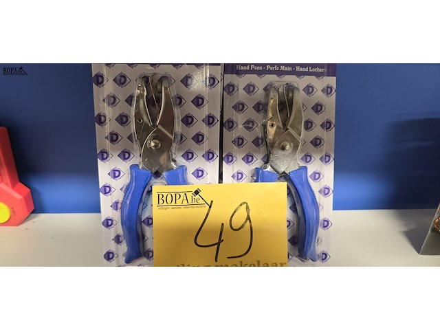 Lot 49 - hand pons knijpers nieuw 10 stuks - afbeelding 3 van  3