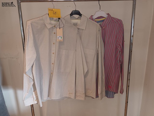 Lot 49 - herenhemd maat l. 3 stuks - afbeelding 1 van  3