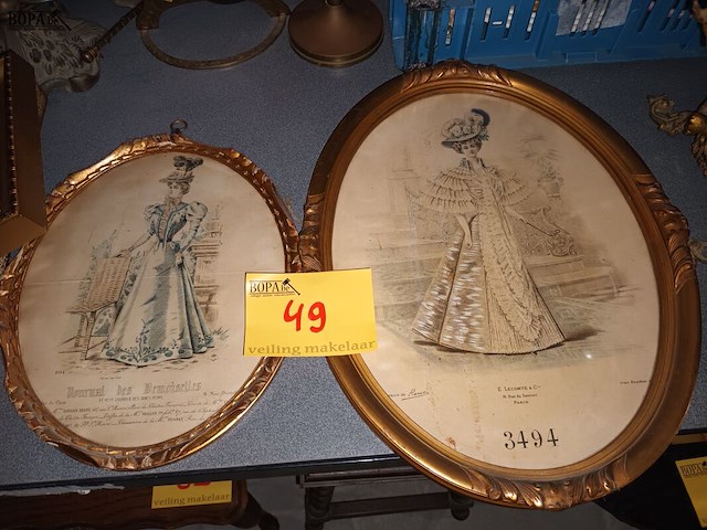 Lot 49 - kaders. 4 stuks - afbeelding 3 van  3