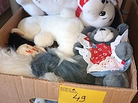 Lot 49 - knuffels. 1 doos