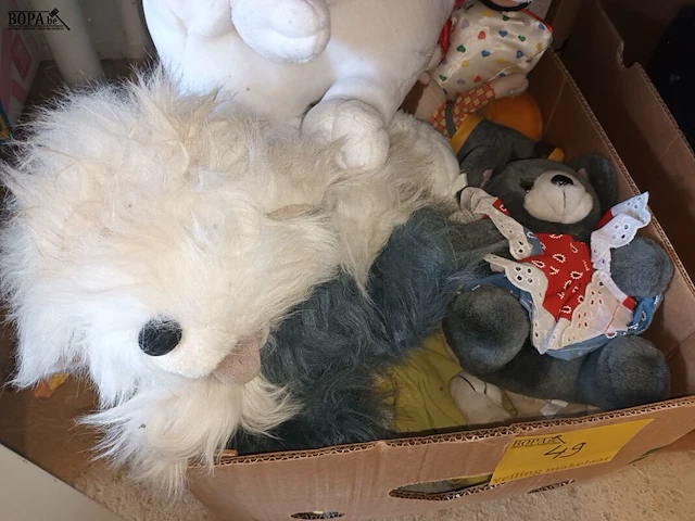 Lot 49 - knuffels. 1 doos - afbeelding 4 van  4