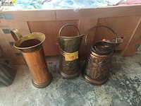 Lot 49 - koperen kolenkit. 3 stuks - afbeelding 1 van  4