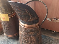 Lot 49 - koperen kolenkit. 3 stuks - afbeelding 4 van  4
