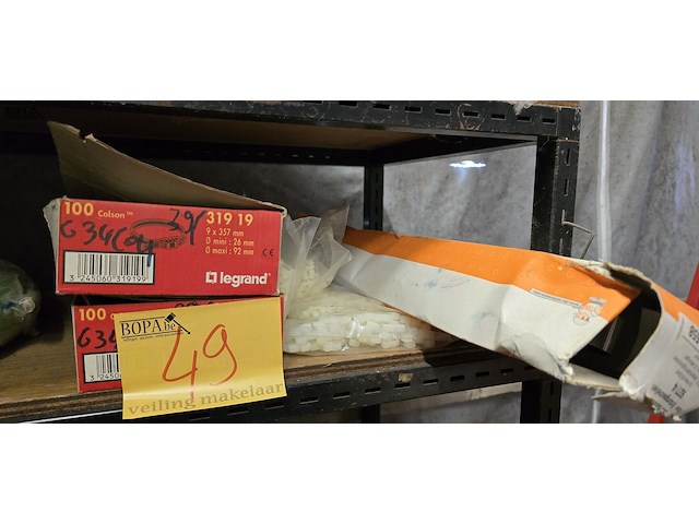 Lot 49 - lot snelbinders - afbeelding 1 van  4