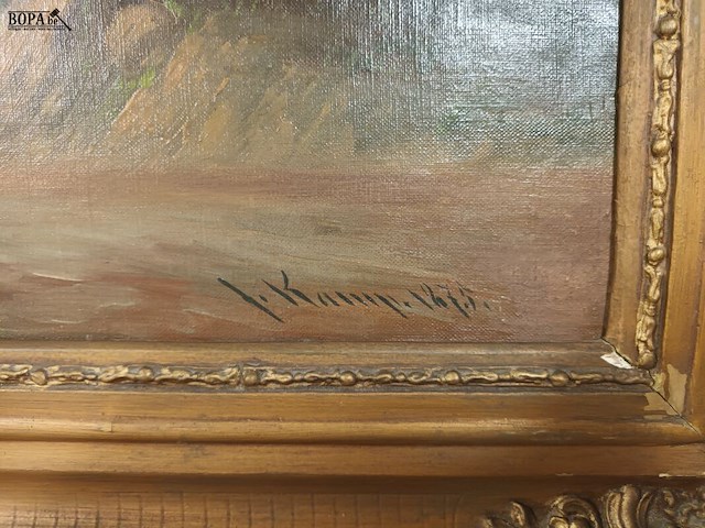 Lot 49 - schilderij hond - afbeelding 3 van  6