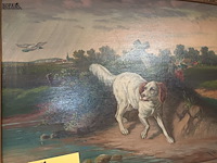 Lot 49 - schilderij hond - afbeelding 4 van  6