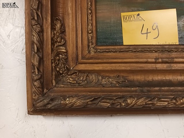 Lot 49 - schilderij hond - afbeelding 6 van  6