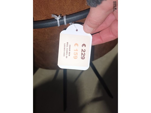 Lot 49 - stoel ben. 2 stuks - afbeelding 4 van  4