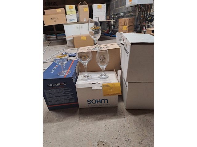 Lot 49 - streekbieren dentergem glazen - afbeelding 1 van  1