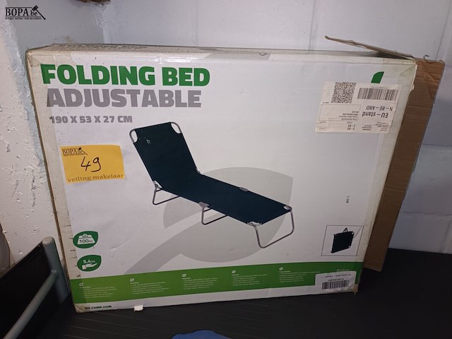 Lot 49 - vouwbaar tuinbed - afbeelding 1 van  3
