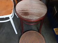 Lot 492 - stoelen thonet stijl. 4 stuks - afbeelding 2 van  4