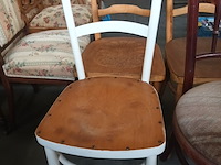 Lot 492 - stoelen thonet stijl. 4 stuks - afbeelding 4 van  4