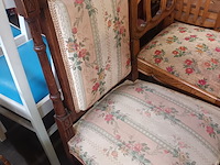 Lot 493 - antieke stoelen. 2 stuks - afbeelding 3 van  4
