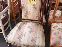 Lot 493 - antieke stoelen. 2 stuks - afbeelding 4 van  4
