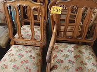 Lot 494 - stoelen louis xv. 3 stuks - afbeelding 1 van  5