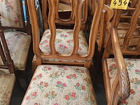 Lot 494 - stoelen louis xv. 3 stuks - afbeelding 2 van  5