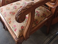 Lot 494 - stoelen louis xv. 3 stuks - afbeelding 5 van  5