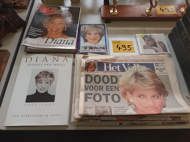 Lot 495 - prinses diana. 20 stuks - afbeelding 1 van  4