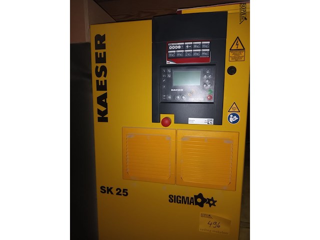 Lot 496 - compressor kaeser - afbeelding 2 van  4