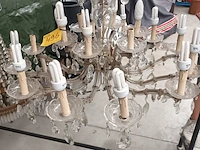 Lot 496 - kroonluchter met 18 lichtpunten