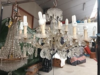 Lot 496 - kroonluchter met 18 lichtpunten - afbeelding 2 van  5