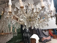 Lot 496 - kroonluchter met 18 lichtpunten - afbeelding 3 van  5