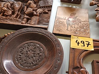 Lot 497 - houten decoratie. 25 stuks - afbeelding 4 van  6