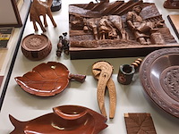 Lot 497 - houten decoratie. 25 stuks - afbeelding 5 van  6